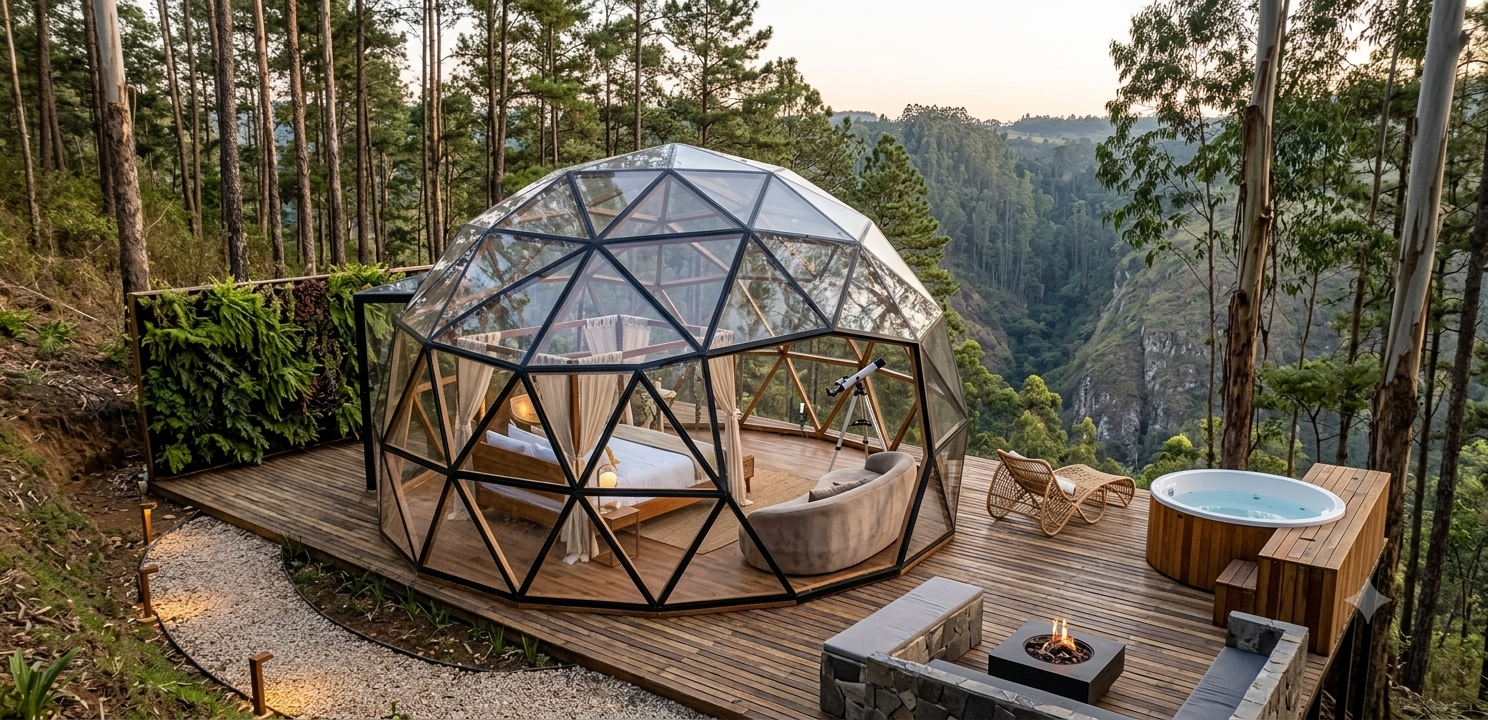 bubble house